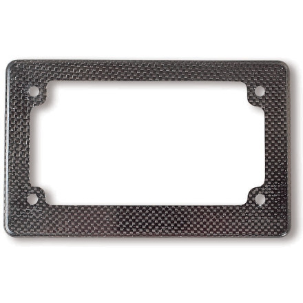 CarbonWorks Molded Carbon License Plate Frame