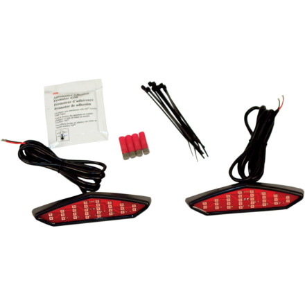 Custom Dynamics LED Front Mudflap Replacement Kit