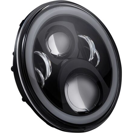 Custom Dynamics Halo 7 Inch LED Headlight | MotoSport