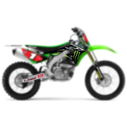 D'COR Visuals 2014 Monster Energy Graphics - Kawasaki