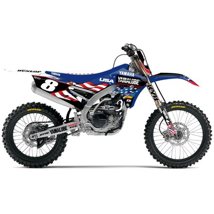 D'COR Visuals 2015 MXON Complete Graphics Kit With Seat Cover - Yamaha
