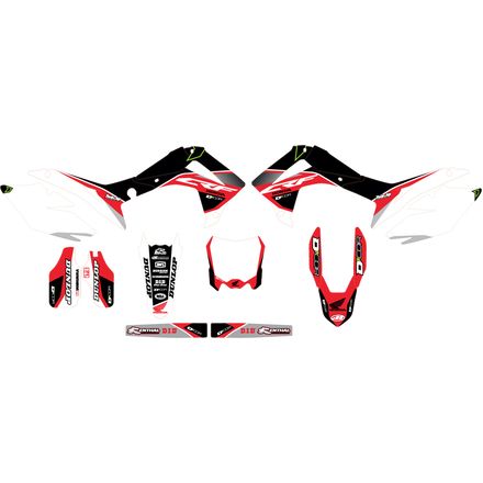 D'COR Visuals Race Line Complete Graphics Kit - Honda D'COR Visuals Race Line Complete Graphics Kit - Honda