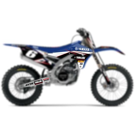 D'COR Visuals 2016 Star Racing Graphics Kit - Yamaha