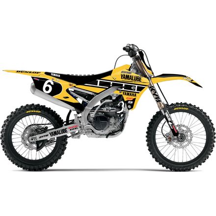 D'COR Visuals 2016 Star Racing Retro Complete Graphics Kit - Yamaha