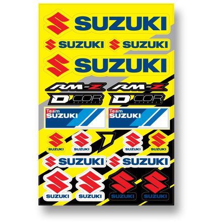 D'COR Visuals Cor2 Suzuki Decal Sheet