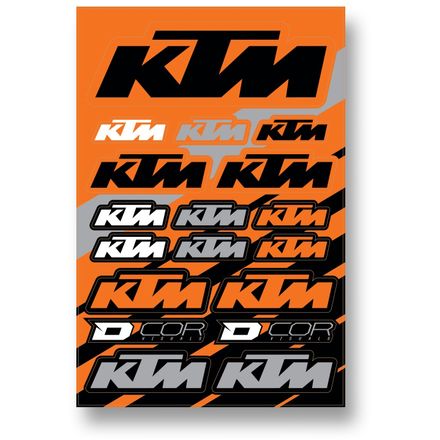 D'COR Visuals Cor2 KTM Decal Sheet