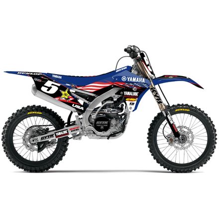 D'COR Visuals 16 Team Star Racing Yamaha Retro MXON Complete Graphics Kit