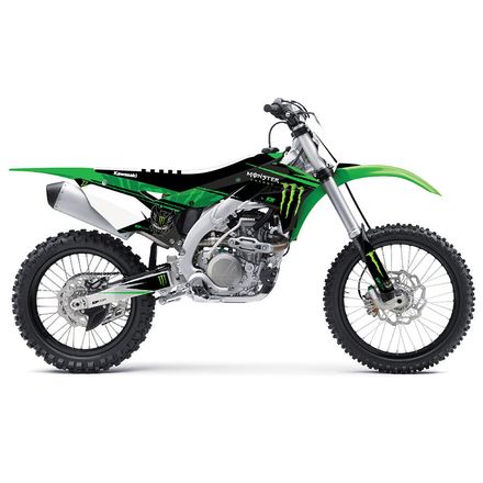 D'COR Visuals Monster Energy Complete Graphic Kit - Kawasaki