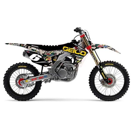 D'COR Visuals 17 Geico Honda Camo Replica Complete Graphic Kit