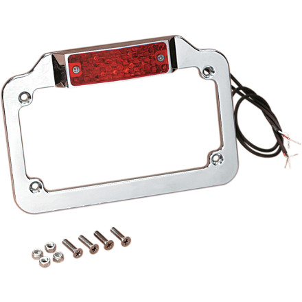 Drag Specialties LED License Plate Frame Drag Specialties LED License Plate Frame