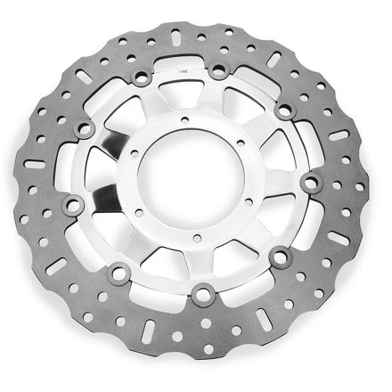 EBC Polished Stainless Steel Custom Rotor - Front