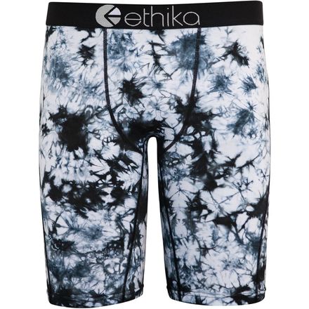 Ethika Staple Print Black Grey TD Boxer - Men's