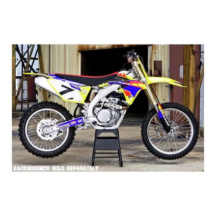 FLU Designs 2015 Pro Team Series 2 Graphics Kit - Suzuki