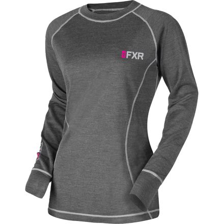 FXR Women's Vapour 50% Merino Longsleeve T-Shirt FXR Women's Vapour 50% Merino Longsleeve T-Shirt