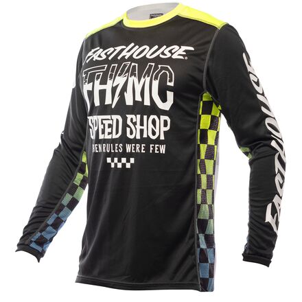 CAMISA FASTHOUSE CARBON – PRETO – Fasthouse