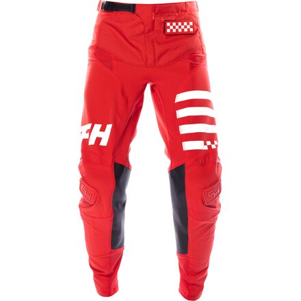 FASTHOUSE Elrod Nitro Motorcycle Pants - Athletic Fit With Leather Knee Panels