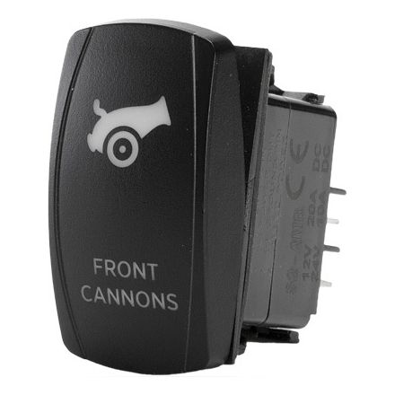 FLIP Front Cannons Rocker Switch
