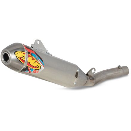 FMF Q4 Hex Spark Arrestor Slip-On Exhaust