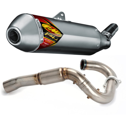 FMF Aluminum Factory 4.1 Slip-On RCT With Powerbomb Header