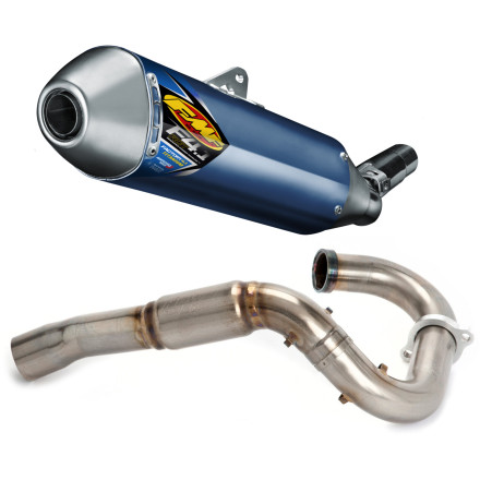 FMF Factory 4.1 Titanium Slip-On RCT With Powerbomb Header