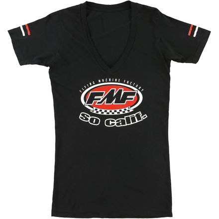FMF Women's Retro V-Neck T-Shirt FMF Women's Retro V-Neck T-Shirt