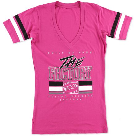 FMF Women's The Factory V-Neck T-Shirt