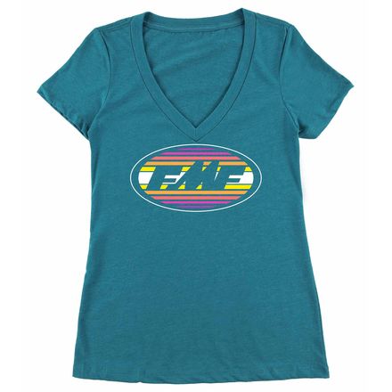 FMF Women's Rip It V-Neck T-Shirt