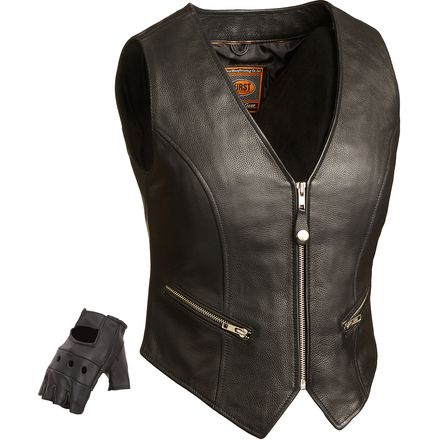 First Manufacturing Women's The Montana Vest With FREE Gloves