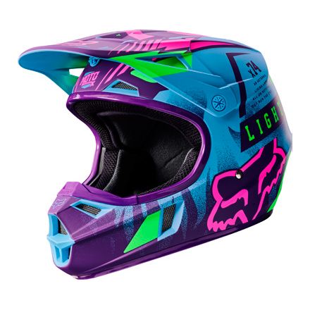 Fox Racing 2016 Youth V1 Helmet - Vicious SE Fox Racing 2016 Youth V1 Helmet - Vicious SE