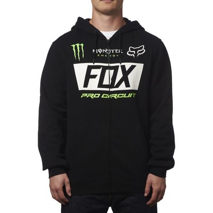Fox Racing Monster Paddock Zip Hoody Fox Racing Monster Paddock Zip Hoody