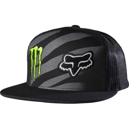Fox Racing Monster Zebra Snapback Hat Fox Racing Monster Zebra Snapback Hat