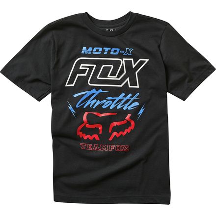 Fox Racing Youth Throttled T-Shirt Fox Racing Youth Throttled T-Shirt