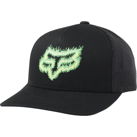 Fox Racing Youth Flame Head Snapback Hat