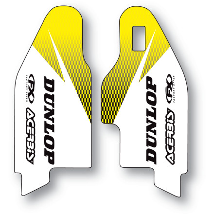 Factory Effex 2013 Fork Guard Graphics - Suzuki