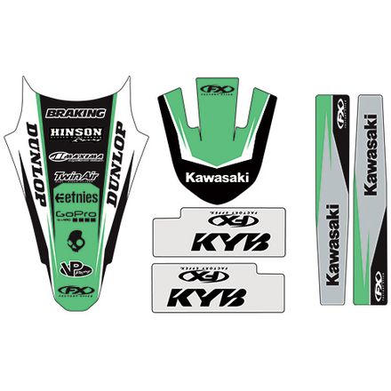 Factory Effex Standard Trim Kit - Kawasaki Factory Effex Standard Trim Kit - Kawasaki