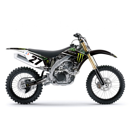 Factory Effex 11 Monster Energy Kawasaki Complete Graphic And Plastic Kit [obs]