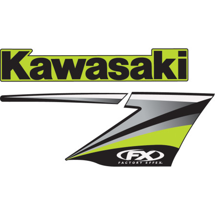 Factory Effex OEM Graphics 10 Kawasaki