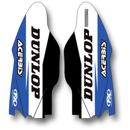 Factory Effex Sponsored Lower Fork Graphics - Yamaha