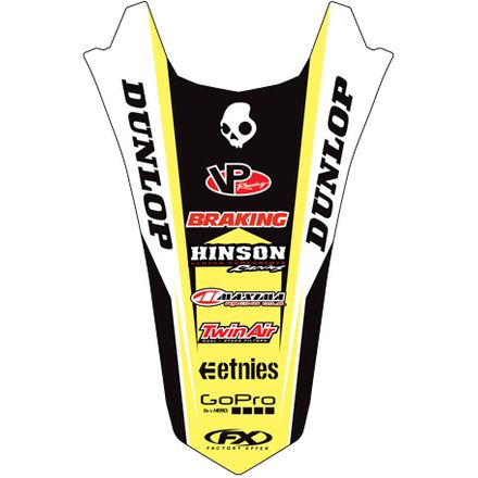 Factory Effex 2015 Rear Fender Decal - Suzuki