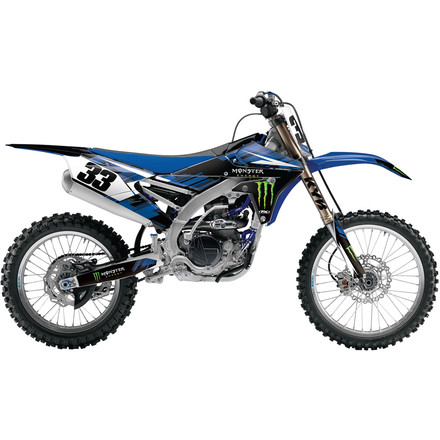 Factory Effex 2016 Monster Shroud/Airbox Graphic Kit - Yamaha Factory Effex 2016 Monster Shroud/Airbox Graphic Kit - Yamaha
