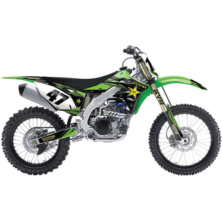 Factory Effex 2015 Rockstar Shroud/Airbox Graphic Kit - Kawasaki