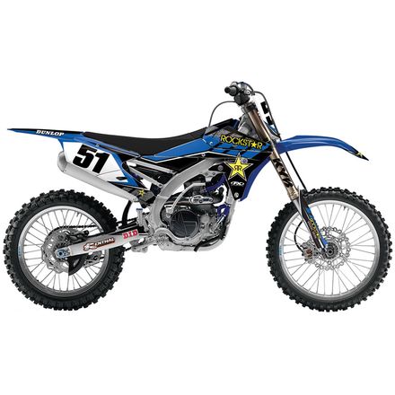 Factory Effex 2016 Rockstar Shroud/Airbox Graphic Kit - Yamaha Factory Effex 2016 Rockstar Shroud/Airbox Graphic Kit - Yamaha