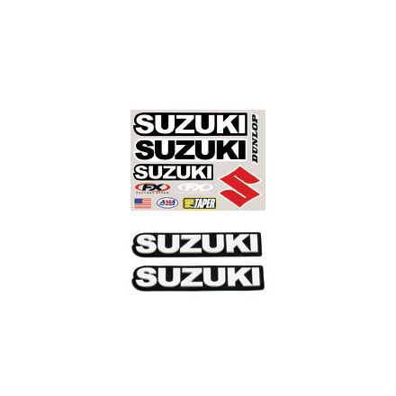 Factory Effex Factory Rider Gear iron-On Kit - Suzuki
