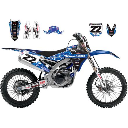 Yamaha yz250f Decals