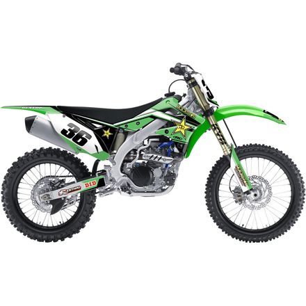 Factory Effex 2017 Rockstar Complete Graphic Kit - Kawasaki