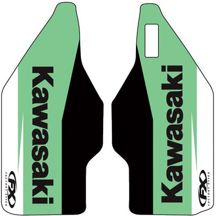 Factory Effex 2017 OEM Lower Fork Decals - Kawasaki