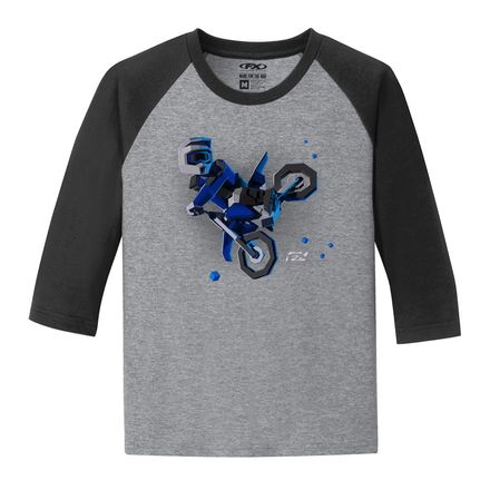 Factory Effex Youth Moto Kids Baseball T-Shirt