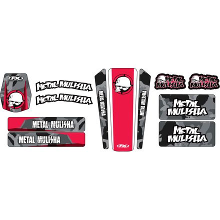 Factory Effex Metal Mulisha Universal Trim Kit - Honda Factory Effex Metal Mulisha Universal Trim Kit - Honda