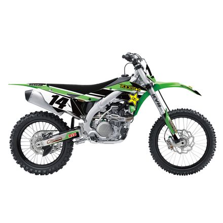 Factory Effex 2018 Rockstar Shroud Graphic Kit - Kawasaki