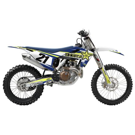 Factory Effex EVO 15 Shroud Graphic Kit - Husqvarna Factory Effex EVO 15 Shroud Graphic Kit - Husqvarna